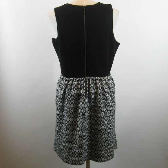 Madewell Diamond Tribal Print Afternoon Dress L - Picture 3 of 6